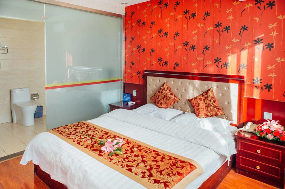 Beijing Capital Airport Fu Run Tong Hotel Xin Guo Zhan Branch Shunyi Buitenkant foto
