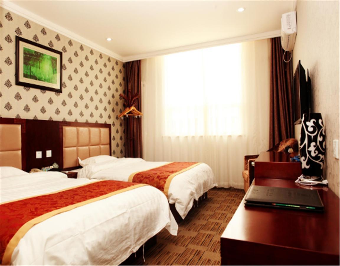 Beijing Capital Airport Fu Run Tong Hotel Xin Guo Zhan Branch Shunyi Buitenkant foto